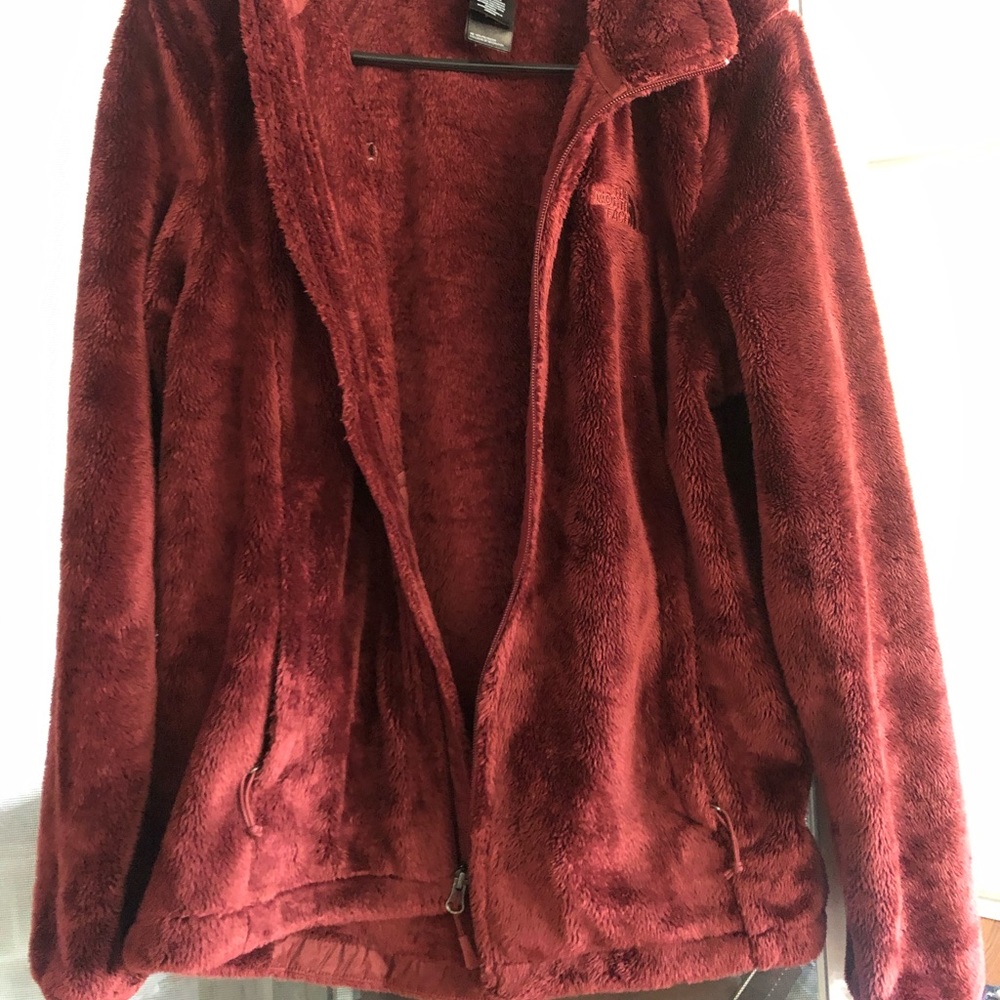The north face furry jacket